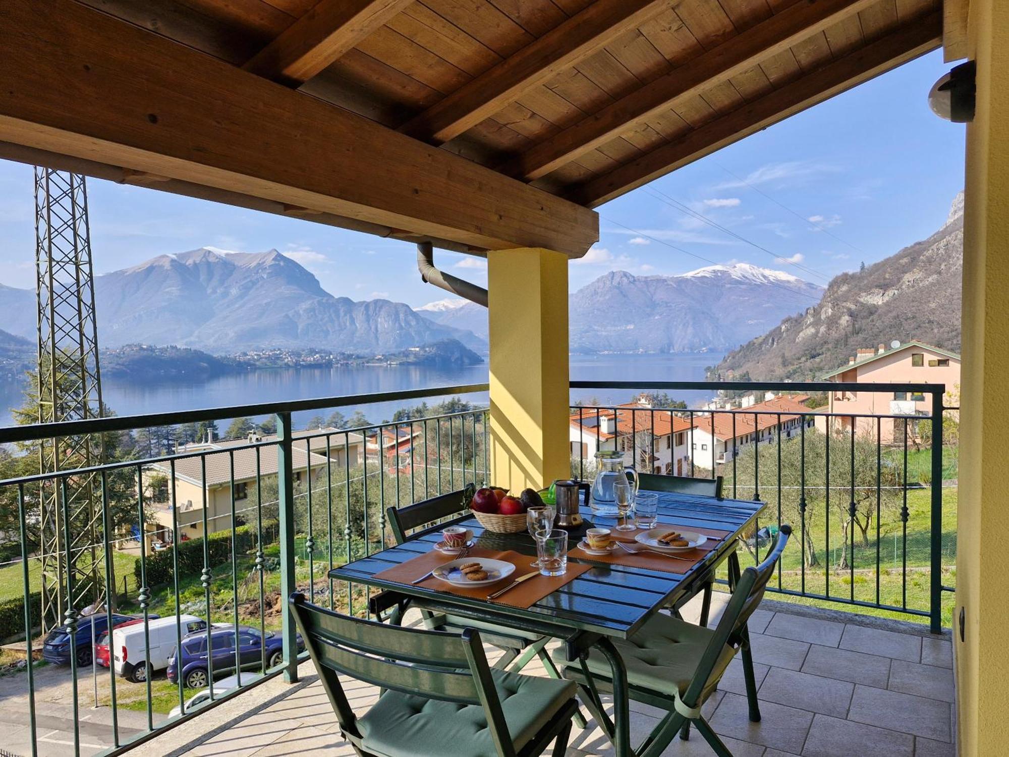 Balcony Lake View Apartment Lierna Exterior foto